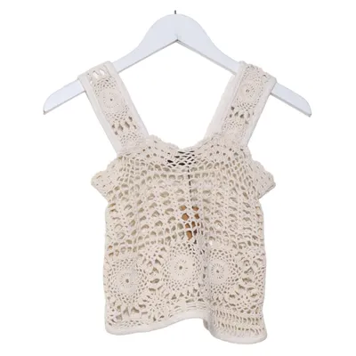 Crop top (Beige) från Atos Lombardini Bomull