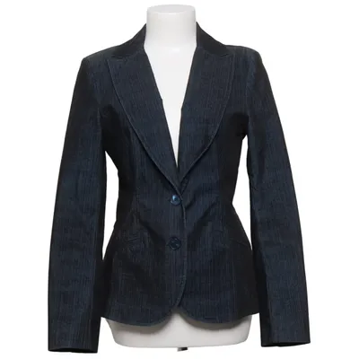 Blazer (Grijs) van Cue Acetaat, Katoen, Elastaan, Polyester