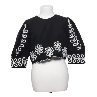 Top (Black, Multicolored) from H&M Cotton