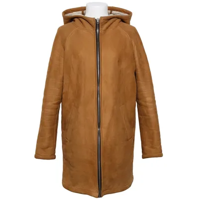 Shearlingjacka (Brun, Vit) från Cropp Polyester