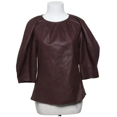 Haut (Marron) de Rebecca Taylor Polyester, Polyuréthane, Soie