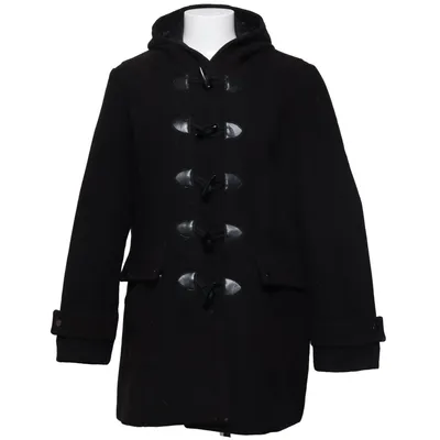 Duffle coat (Black) from Sure Elastane, Polyester, Viscose