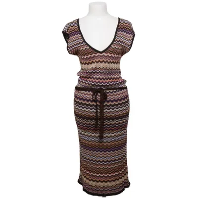 Jurk (Lila, Bruin, Meerkleurig) van Missoni Lindex Viscose
