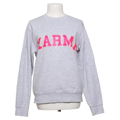 Sweatshirt (Grå, Pink) fra L.A.LU Design