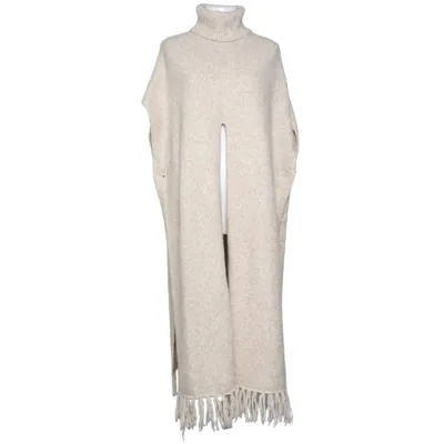 Venteskjorte (Beige) fra Lindex Akryl, Polyester, Uld