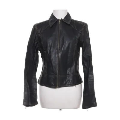 Veste en cuir (Noir) de Hennes Acétate, Cuir