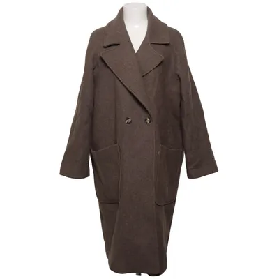 Jas (Beige) van H&M Wol, Polyamide, Polyester