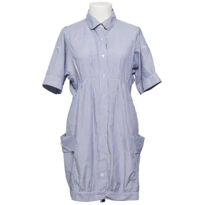 Shirt dress (Blue, White) from Denim Co Cotton, Polyester