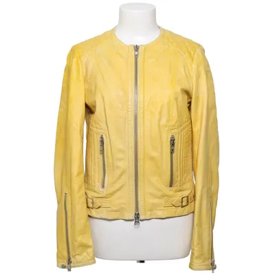 Jack (Geel) van Milestone Polyester, Leer