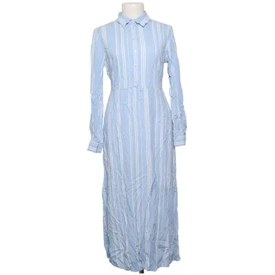 Shirt dress (Blue, White) from Bubbleroom Viscose