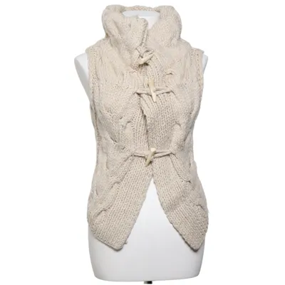 Väst (Beige) från Drykorn Akryl, Alpackaull