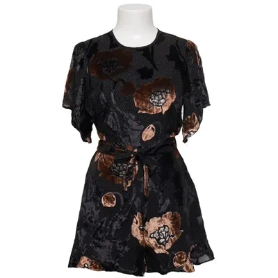 Kjole (Sort, Brun, Flerfarvet) fra River Island Petite Polyamid, Polyester, Viscose