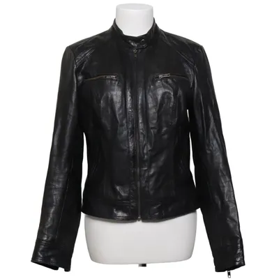 Leather jacket (Black)