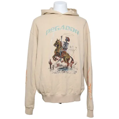 Hoodie (Beige, Multicolored) from Pegador Cotton, Polyester