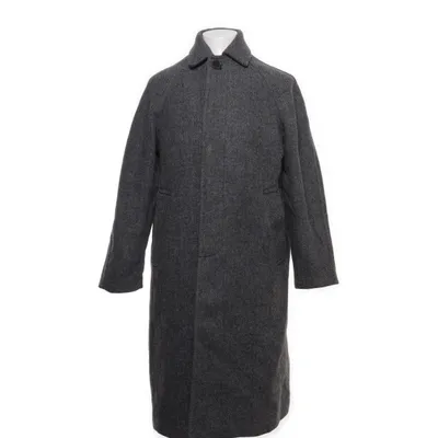 Frakke (Grå) fra H&M Akryl, Bomuld, Polyamid, Polyester, Uld