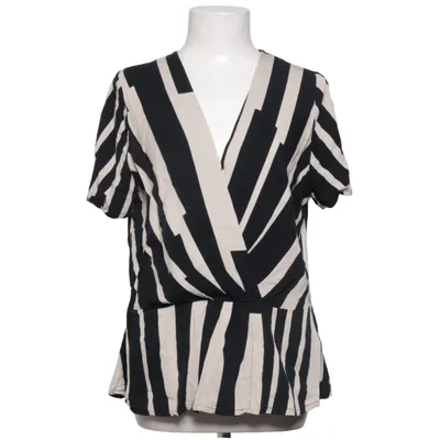 Slå-om top (Sort, Beige) fra Kiabi Viscose