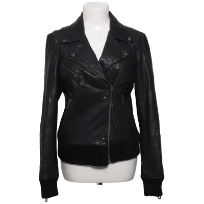 Veste de motard (Noir) de Rock'n Blue Cuir, Polyester
