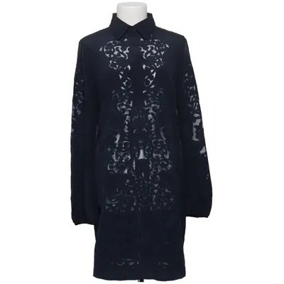 Robe chemise (Bleu) de Elie Tahari Soie