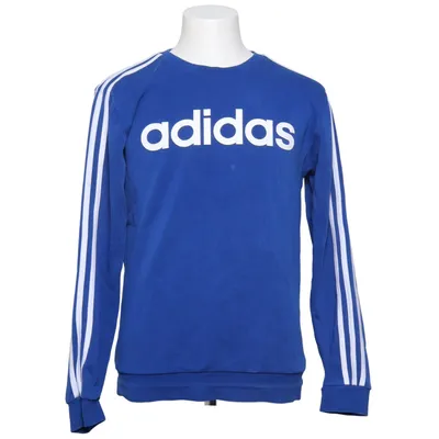 Sweatshirt (Blue, White) from Adidas Cotton, Recycled polyester