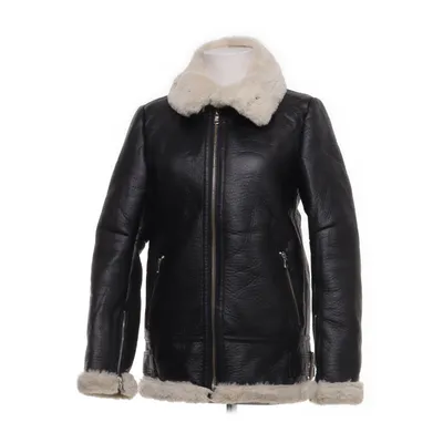 Shearlingjacka (Svart, Beige) från Zara Woman Polyester