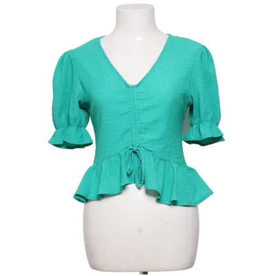 Peplumtopp (Grön) från Bik Bok Elastan, Polyester