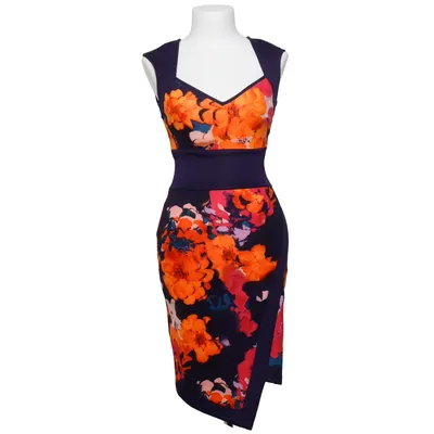 Dress (Blue, Multicolored) from Lipsy London