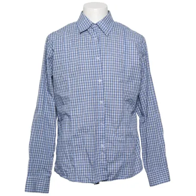 Chemise (Bleu, Blanc) de DBC Coton, Polyester
