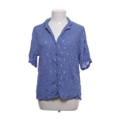 Kortärmad skjorta (Blå, Flerfärgad) från WE Polyester, Viskos