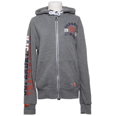 Hoodie (Gray) from Superdry Track & Field Cotton, Polyester