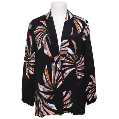 Blazer (Black, Multicolored) from Lindex Polyester, Viscose