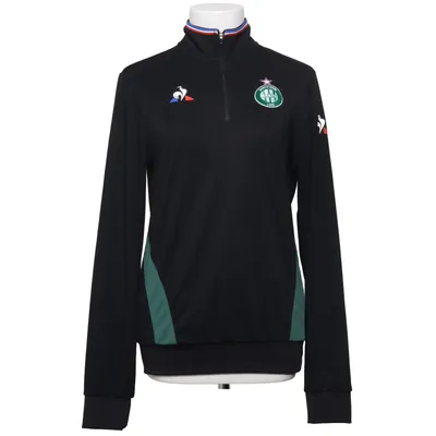 Träningsjacka (Svart, Grön) från Le Coq Sportif Polyester
