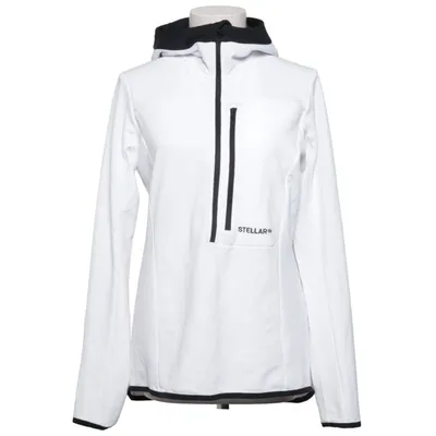 Huvtröja (Vit, Svart) från Stellar Equipment Elastan, Polyester