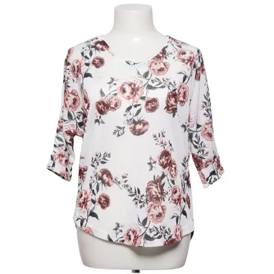 Top (Wit, Meerkleurig) van Hailys Elastaan, Polyester, Viscose