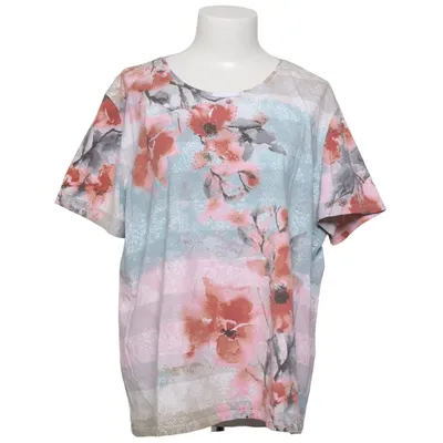 T-shirt (Rose, Multicolore) de Charles Vögele Coton, Élasthane
