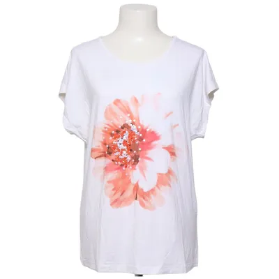 T-shirt (White, Pink) from Paola! Elastane, Viscose