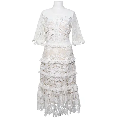 Brudklänning (Vit) från True Decadence Polyester