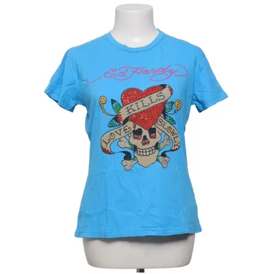 T-shirt (Blå) från Ed Hardy Bomull