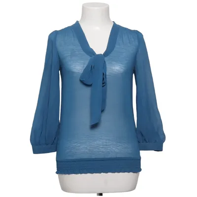 Blouse lavallière (Bleu) de F&F Polyester