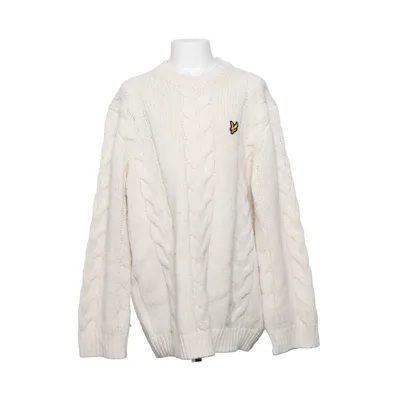Sweater (Hvid) fra Lyle & Scott