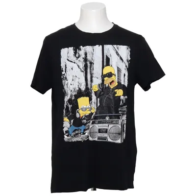 T-shirt (Noir) de The Simpsons Coton