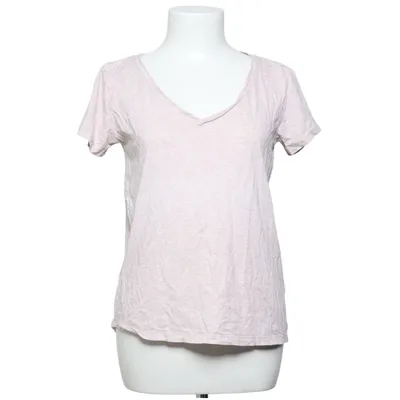 T-shirt (Beige) från H&M Basic Bomull, Viskos