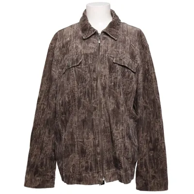 Jacka (Brun) från Brandtex Bomull, Elastan