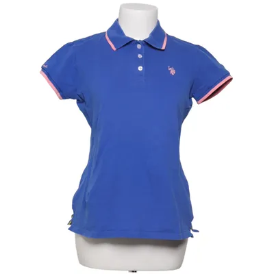 Pikétröja (Blå, Rosa) från U.S. Polo Assn. Bomull, Elastan