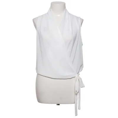 Wrap blouse (White) from Kaos Polyester