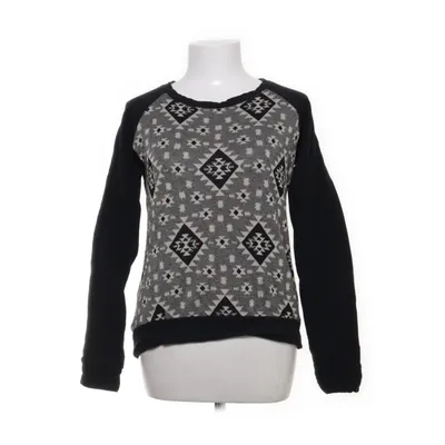 Collegetröja (Svart, Grå) från Shoko Bomull, Elastan