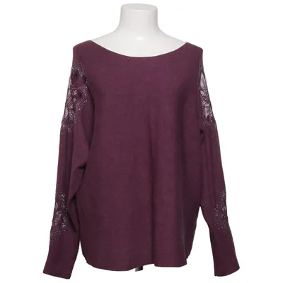 Trui (Lila) van LIV Milano Polyamide, Polyester, Viscose