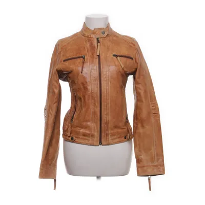 Veste en cuir (Marron) de Gipsy Cuir, Polyester