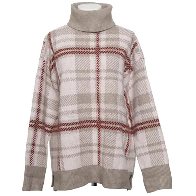Turtleneck (Beige, Red, White) from Essentials by Tchibo Acrylic, Elastane, Polyamide, Polyester, Wool