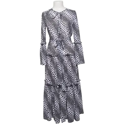 Maxi jurk (Zwart, Wit) van Michael Kors Polyester