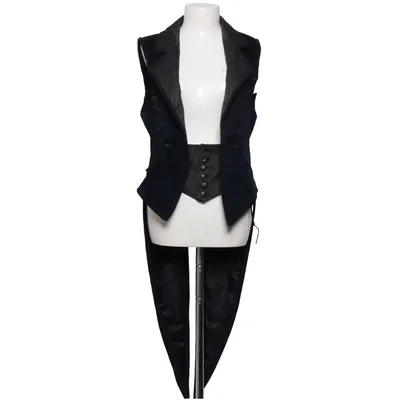 Gilet (Blauw, Grijs) van Punk Rave